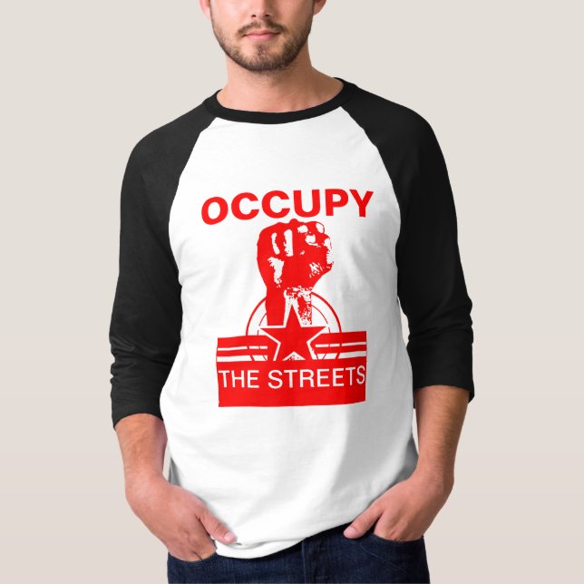 OCCUPY STREETS 3 T-Shirt (Front)