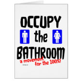 Occupy the Bathroom (Front)
