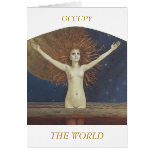 OCCUPY THE WORLD CARDS (Front)