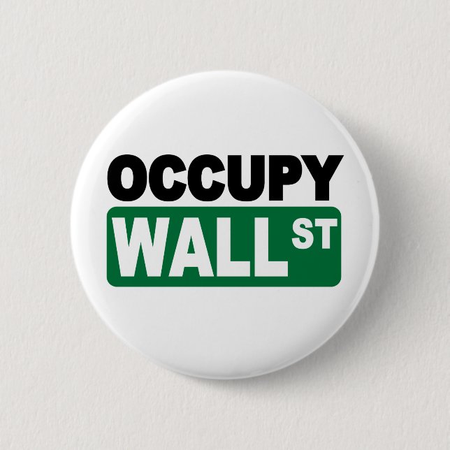 Occupy Wall St. Button (Front)