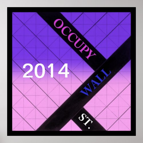 occupy wall street 2014 poster