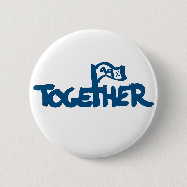 Occupy Wall Street Button (Front)