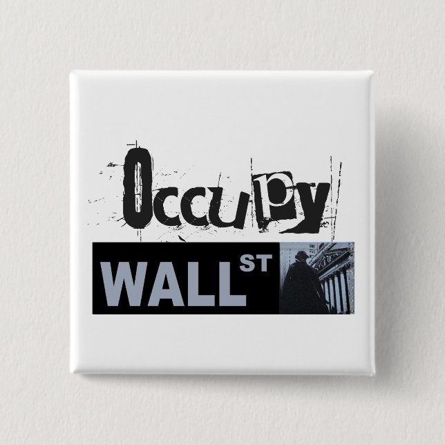 Occupy Wall Street Button (Front)