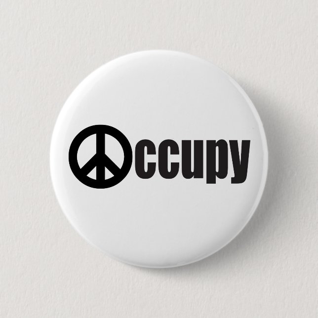Occupy Wall Street Button (Front)