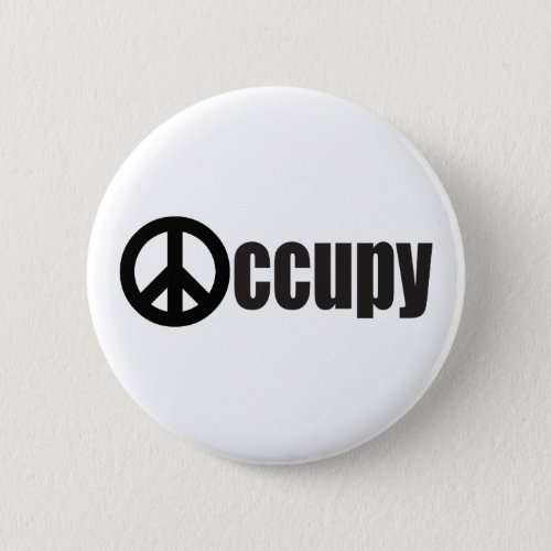 Occupy Wall Street Button