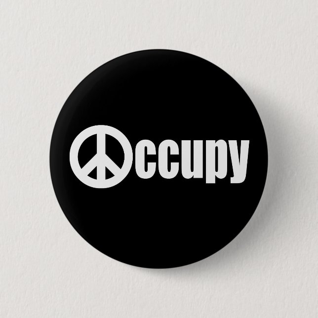 Occupy Wall Street Button (Front)