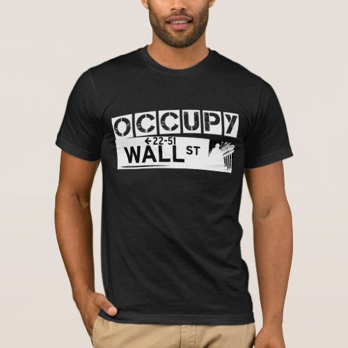 Occupy Wall Street T_Shirt _ Black