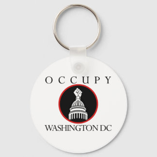 Occupy Washington DC Keychain