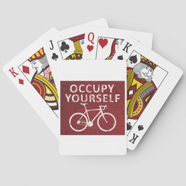 Occupy Yourself Poker Cards (Back)