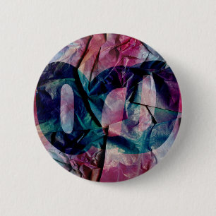OCD Awareness badge ( Textured ) Button