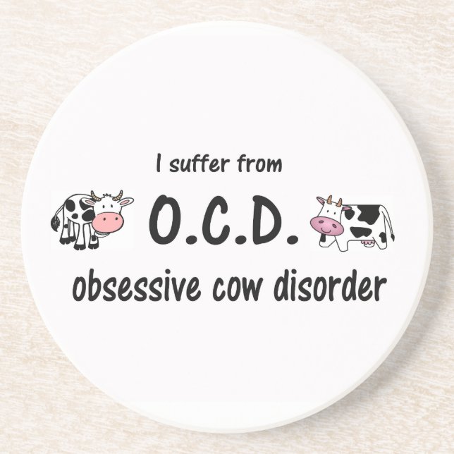 OCD Cow Coaster (Front)