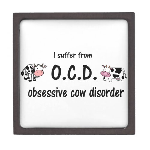 OCD Cow Jewelry Box