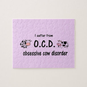 OCD Cow Jigsaw Puzzle