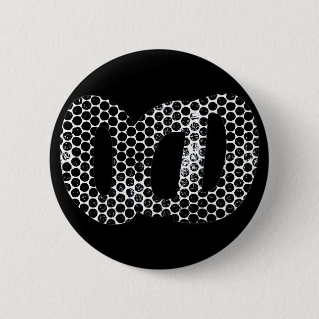 OCD Graphic Badge Button (Front)