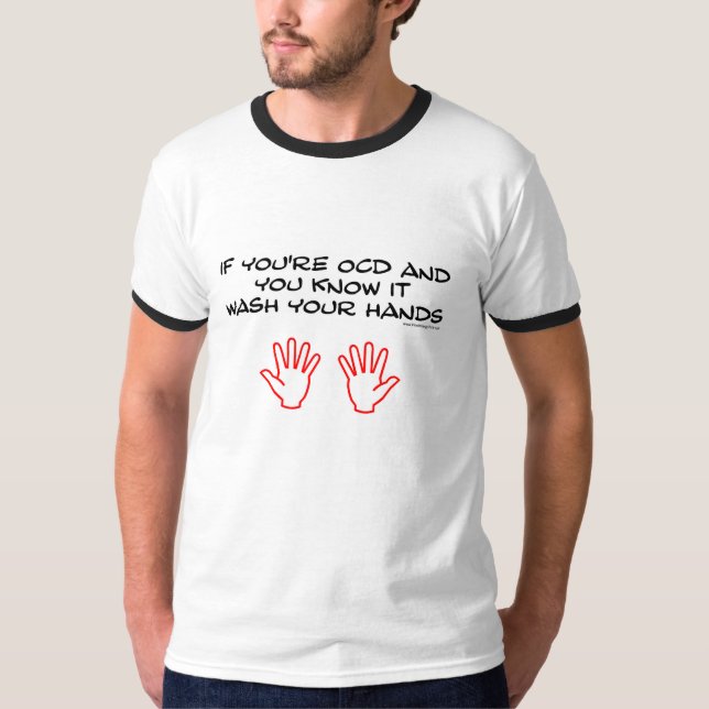 OCD Hands T-Shirt (Front)