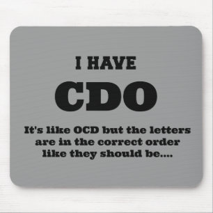 OCD - MOUSE PAD