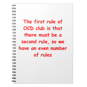 ocd notebook