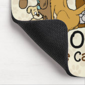 OCD Obsessive Canine Disorder Funny Dog Mouse Pad (Corner)