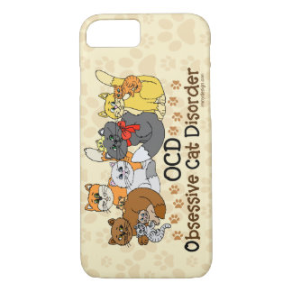 OCD Obsessive Cat Disorder iPhone 8/7 Case