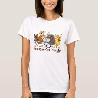 OCD Obsessive Cat Disorder T-Shirt