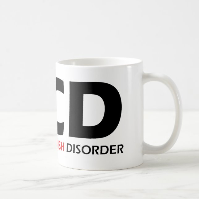 OCD - Obsessive Catfish Disorder Coffee Mug (Right)
