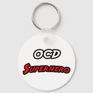 OCD Superhero Keychain