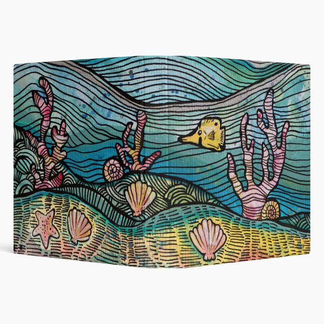 Ocean                                              3 ring binder (Background)
