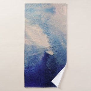Ocean Abstract Art Bath Towel Set