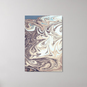 Ocean Abstract Painting Best modern abstract art Canvas Print