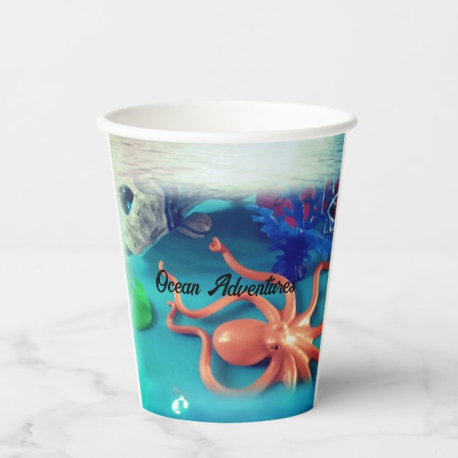 Ocean Adventures Paper cup (Front)