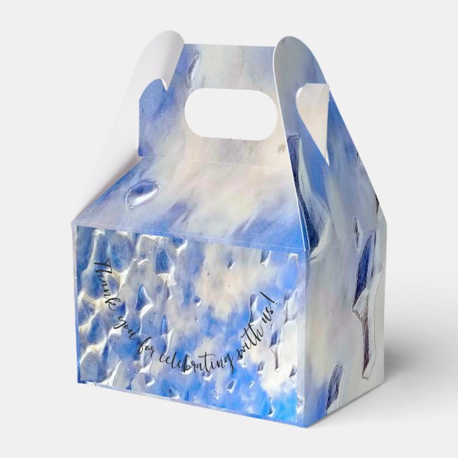 Ocean and sky blue reflections favor boxes (Front Side)