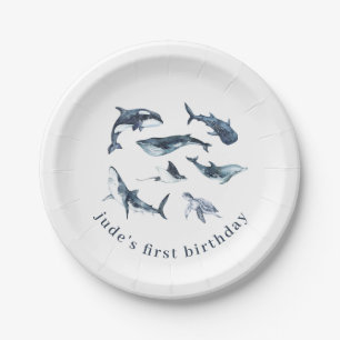 Ocean Animals Paper Plates