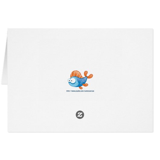 Ocean Aquatic Cute Shark Starfish Custom (Back Horizontal)