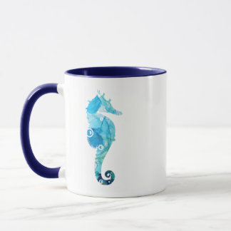 Ocean Art Mug - Seahorse 2