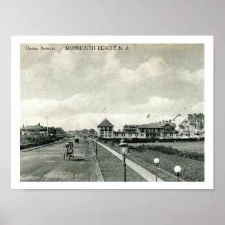 Ocean Ave, Monmouth Beach NJ Vintage