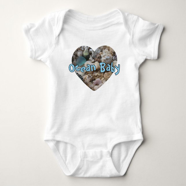 Ocean Baby Baby Outfit Baby Bodysuit (Front)