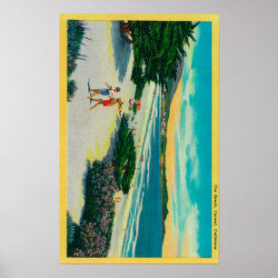 Ocean Beach at Carmel, CACarmel, CA Poster