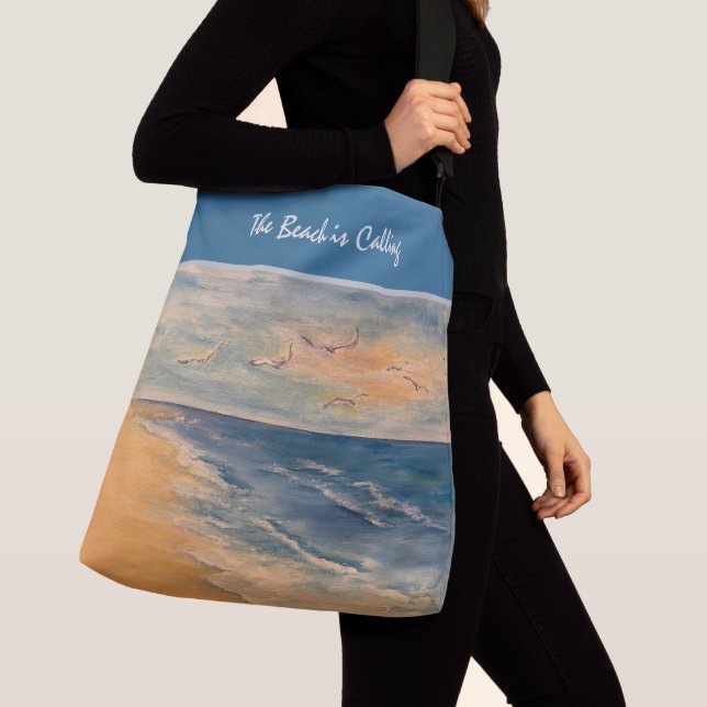Ocean Beach Breeze Tote (Close Up)