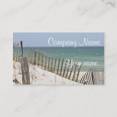 Ocean Beach Business Card