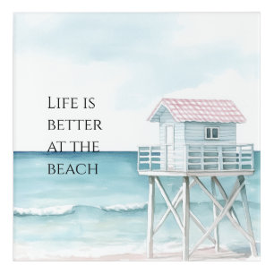 Ocean Beach Coastal Acrylic Print