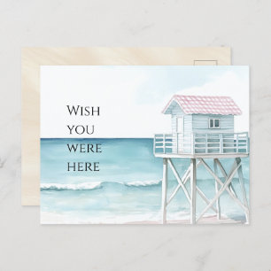 Ocean Beach Coastal  Postcard