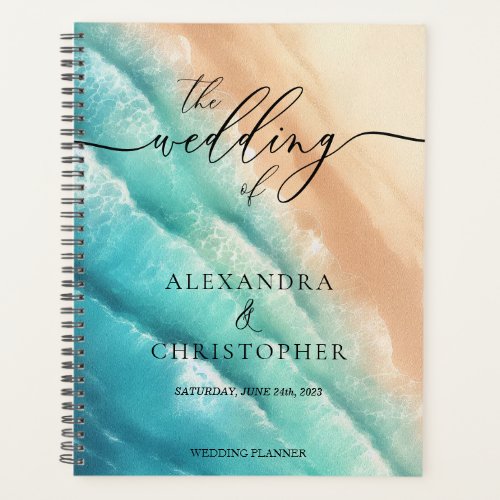 Ocean Beach Cute Signature Summer Planner