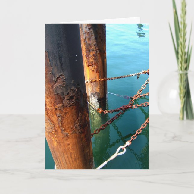 Ocean Beach Dock Peir Card (Front)
