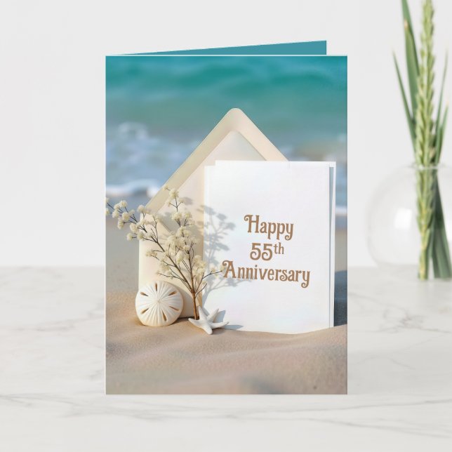 Ocean Beach for 55th Anniversary Card (Front)