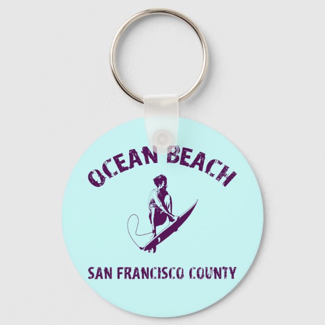 OCEAN BEACH KEYCHAIN (Front)