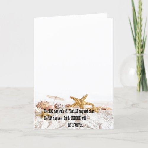 Ocean Beach Memories Card