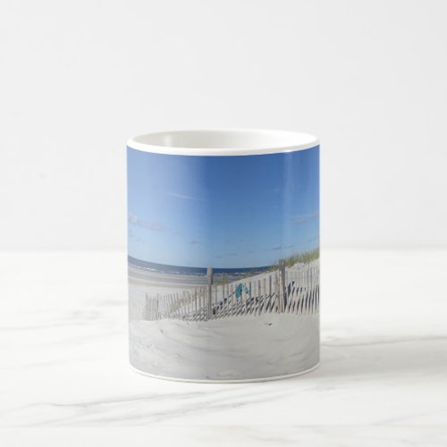 Ocean beach on Cape Cod Coffee Mug