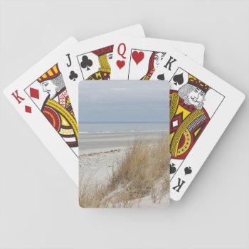 Ocean Beach On Cape Cod Playing Cards by backyardwonders at Zazzle