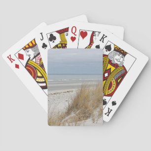 Ocean Beach on Cape Cod Poker Cards