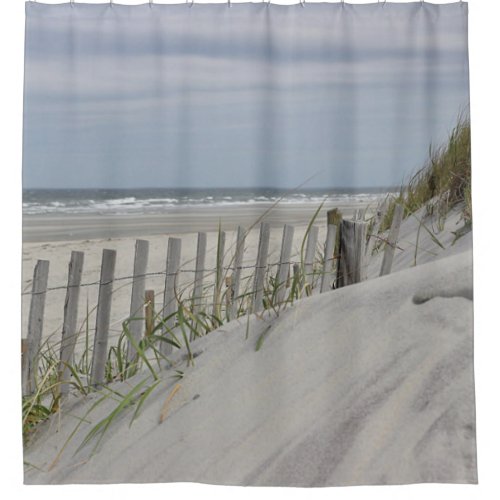 Ocean Beach on Cape Cod Shower Curtain